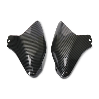 Tapas laterales de radiador acabado carbono para Kawasaki Z900 2025