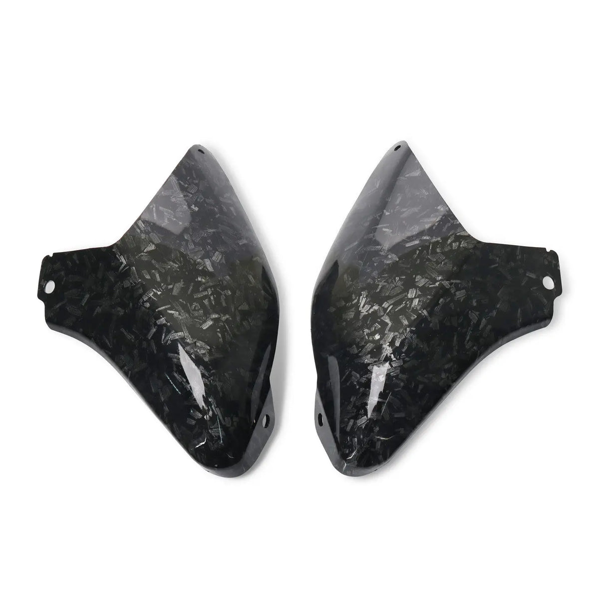 Tapas laterales de radiador carbono forjado para Kawasaki Z900 2025