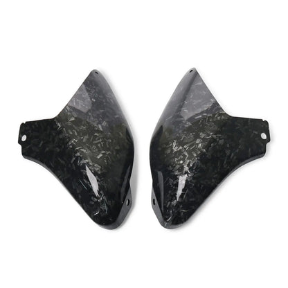 Tapas laterales de radiador carbono forjado para Kawasaki Z900 2025
