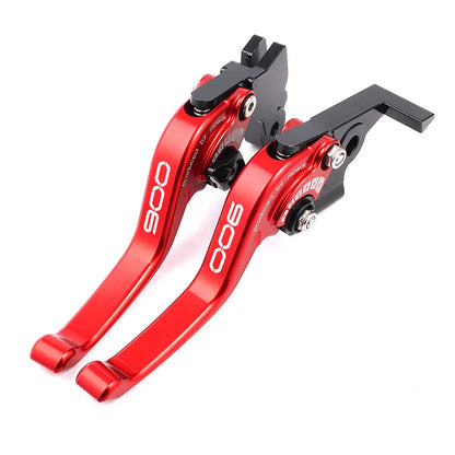Manetas regulables rojas para Kawasaki Z900 2025