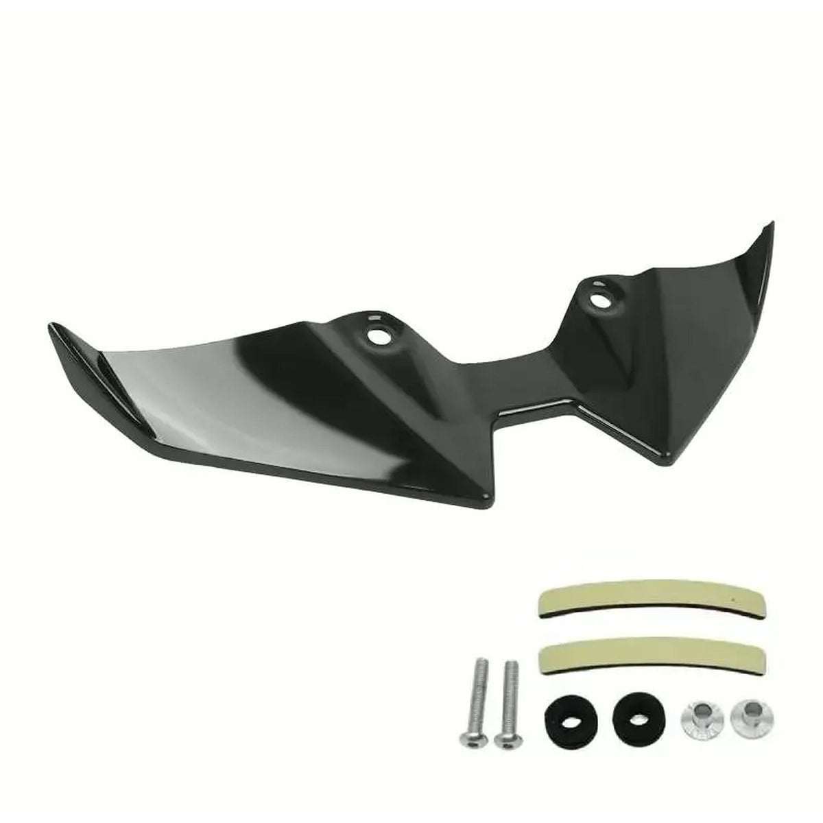 Alerón Delantero Deportivo (2025-26) para Kawasaki Z900 en negro brillo