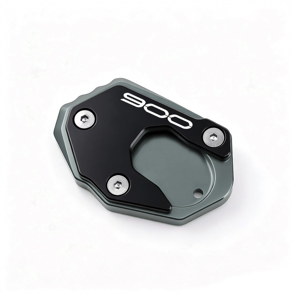 Ampliador de pata de cabra CNC gris con 900 grabado para Kawasaki Z900