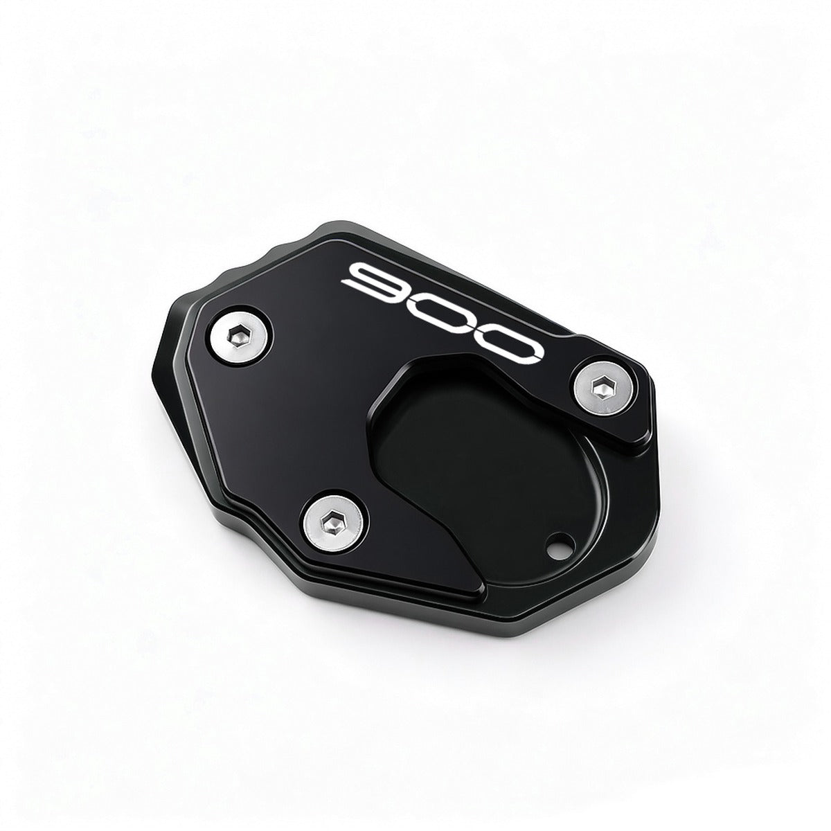 Ampliador de pata de cabra CNC negro con 900 grabado para Kawasaki Z900