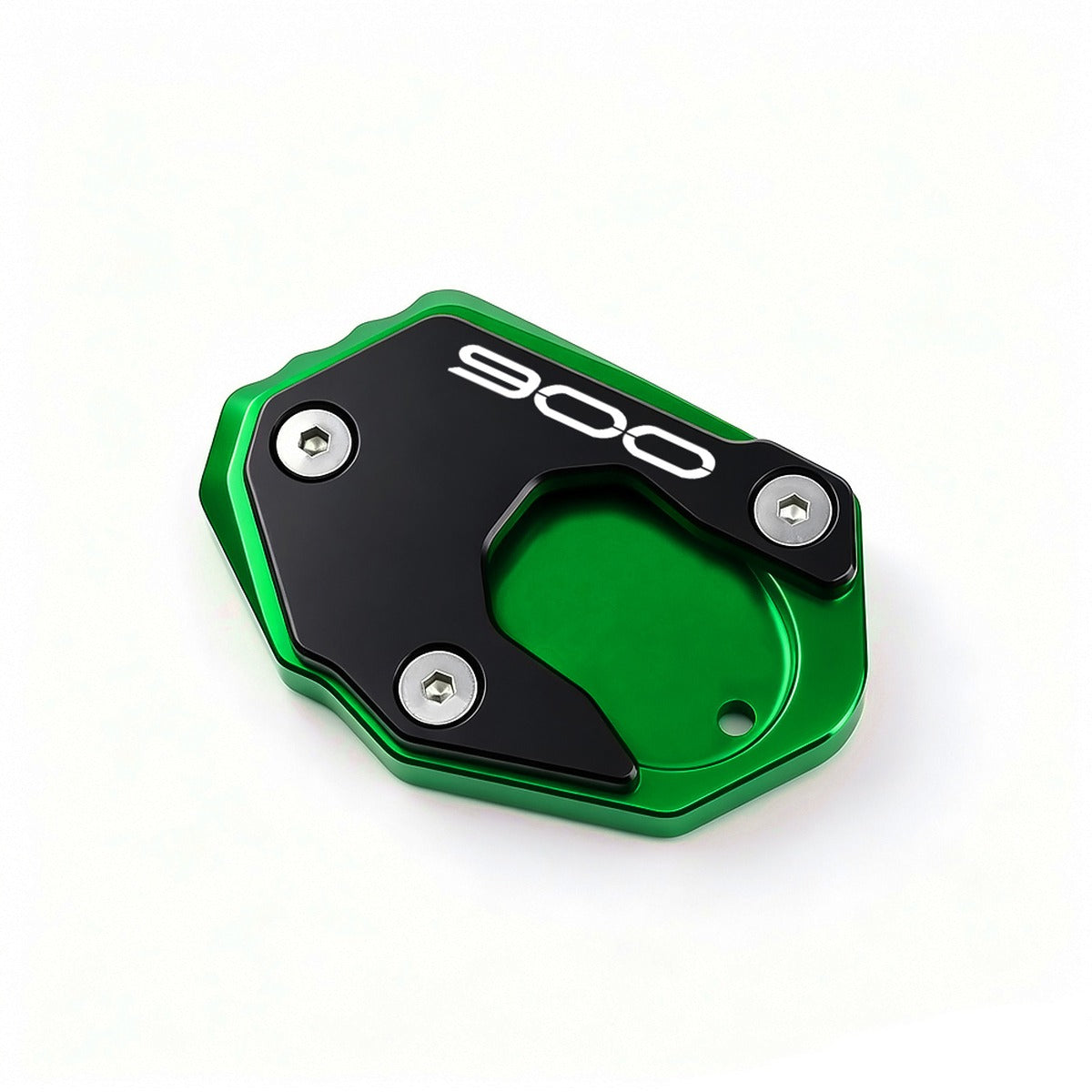 Ampliador de pata de cabra CNC verde con 900 grabado para Kawasaki Z900