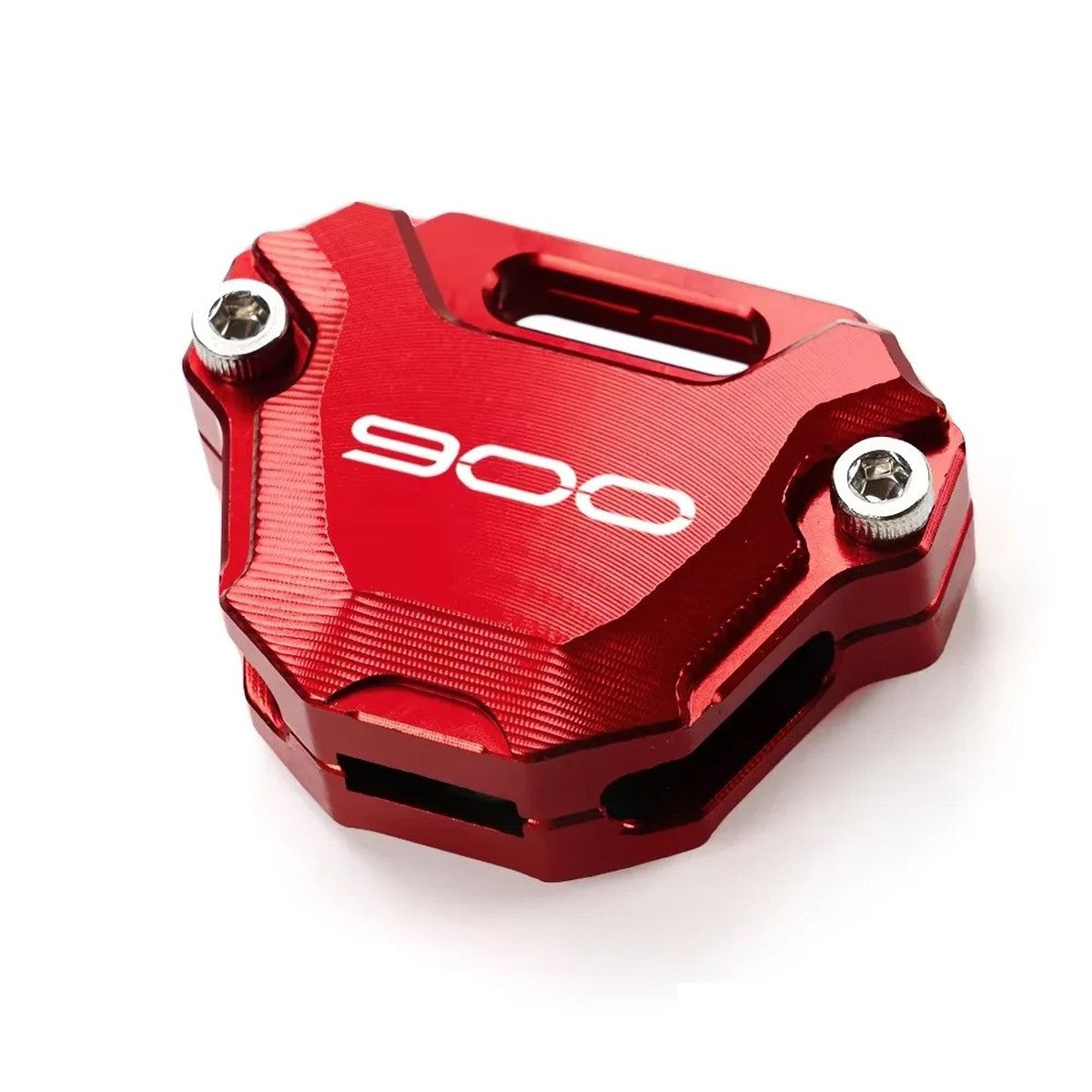 Funda de llave CNC roja con 900 grabado para Kawasaki Z900