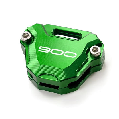 Funda de llave CNC verde con 900 grabado para Kawasaki Z900