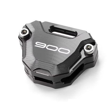 Funda de llave CNC gris con 900 grabado para Kawasaki Z900