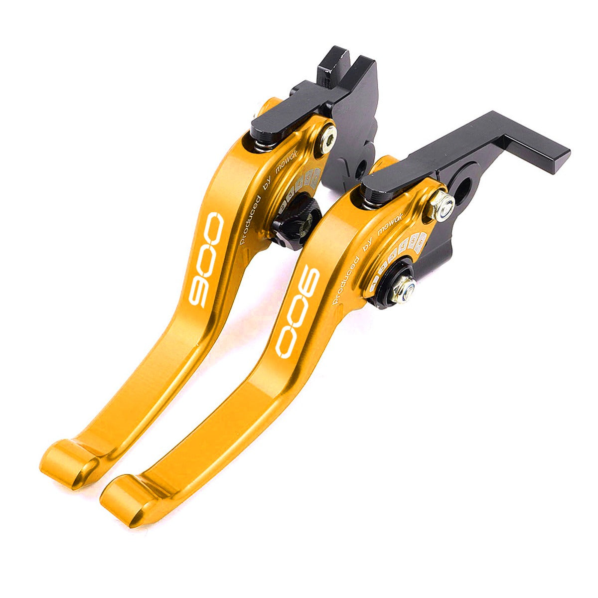 Manetas regulables doradas para Kawasaki Z900 2025
