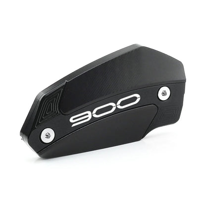 Tapa del depósito de freno delantero CNC negra para Kawasaki Z900