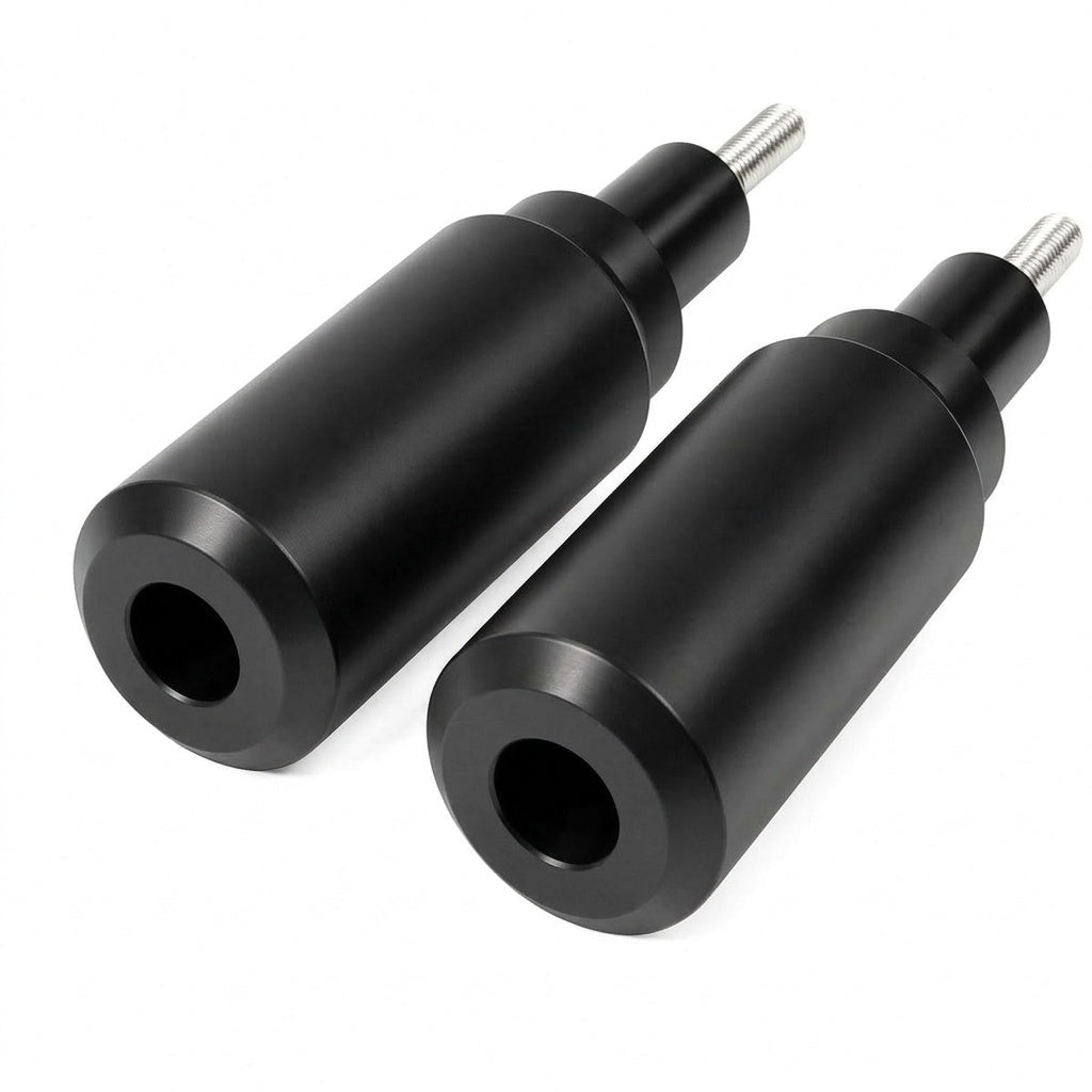 Topes anticaída de chasis negros para Kawasaki Z900