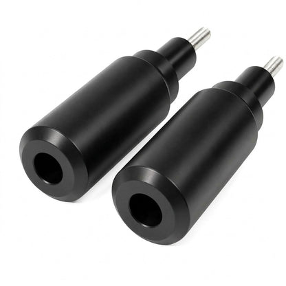 Topes anticaída de chasis negros para Kawasaki Z900