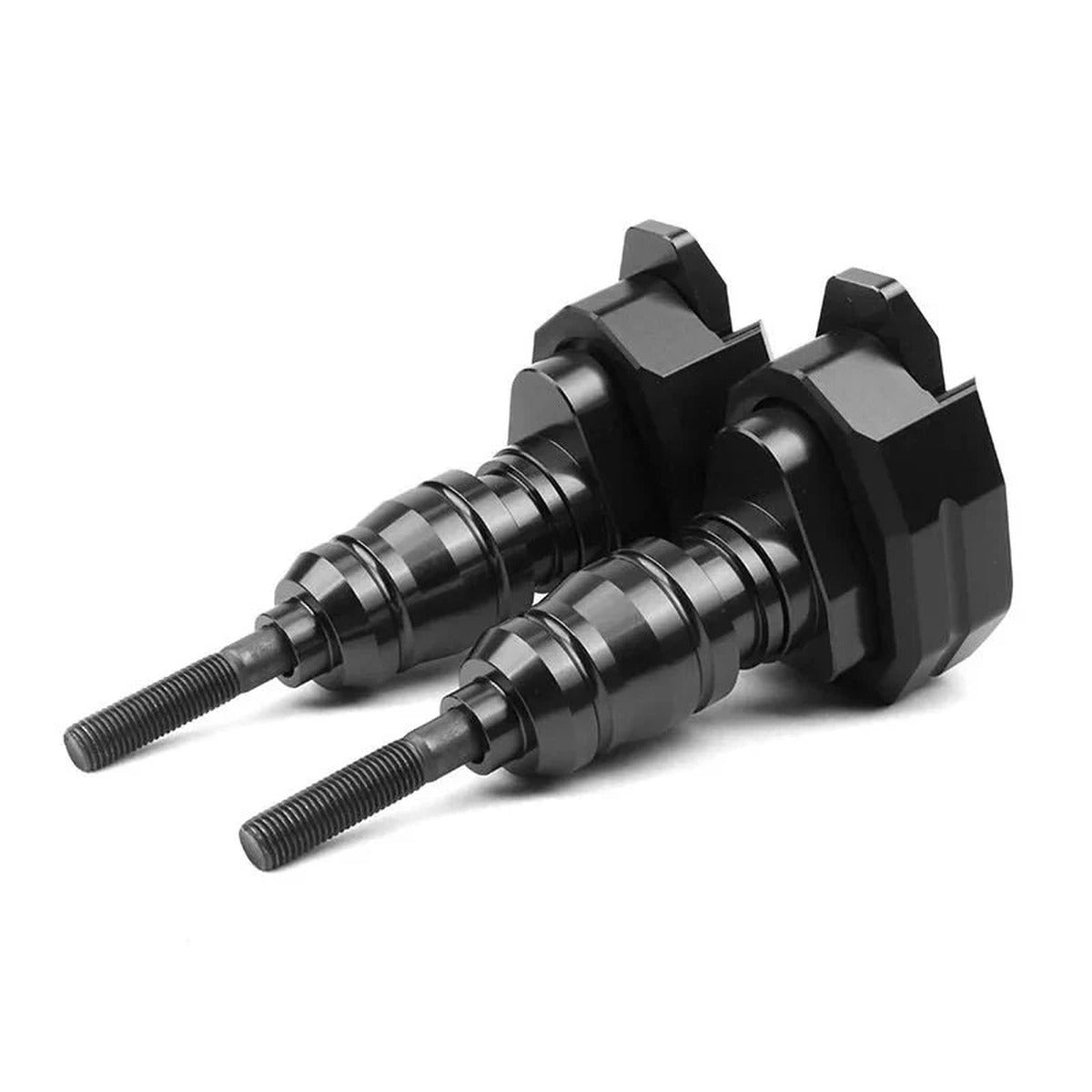 Topes anticaída de chasis negros para Kawasaki Z650
